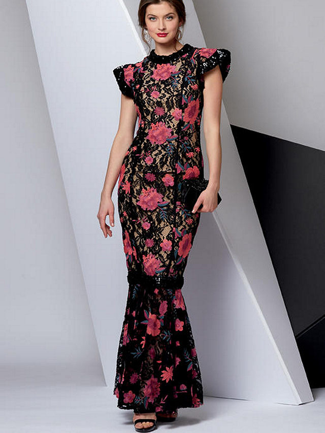 Vogue Women's Ruffle Sleeve Dress Sewing Pattern, 9372, A5