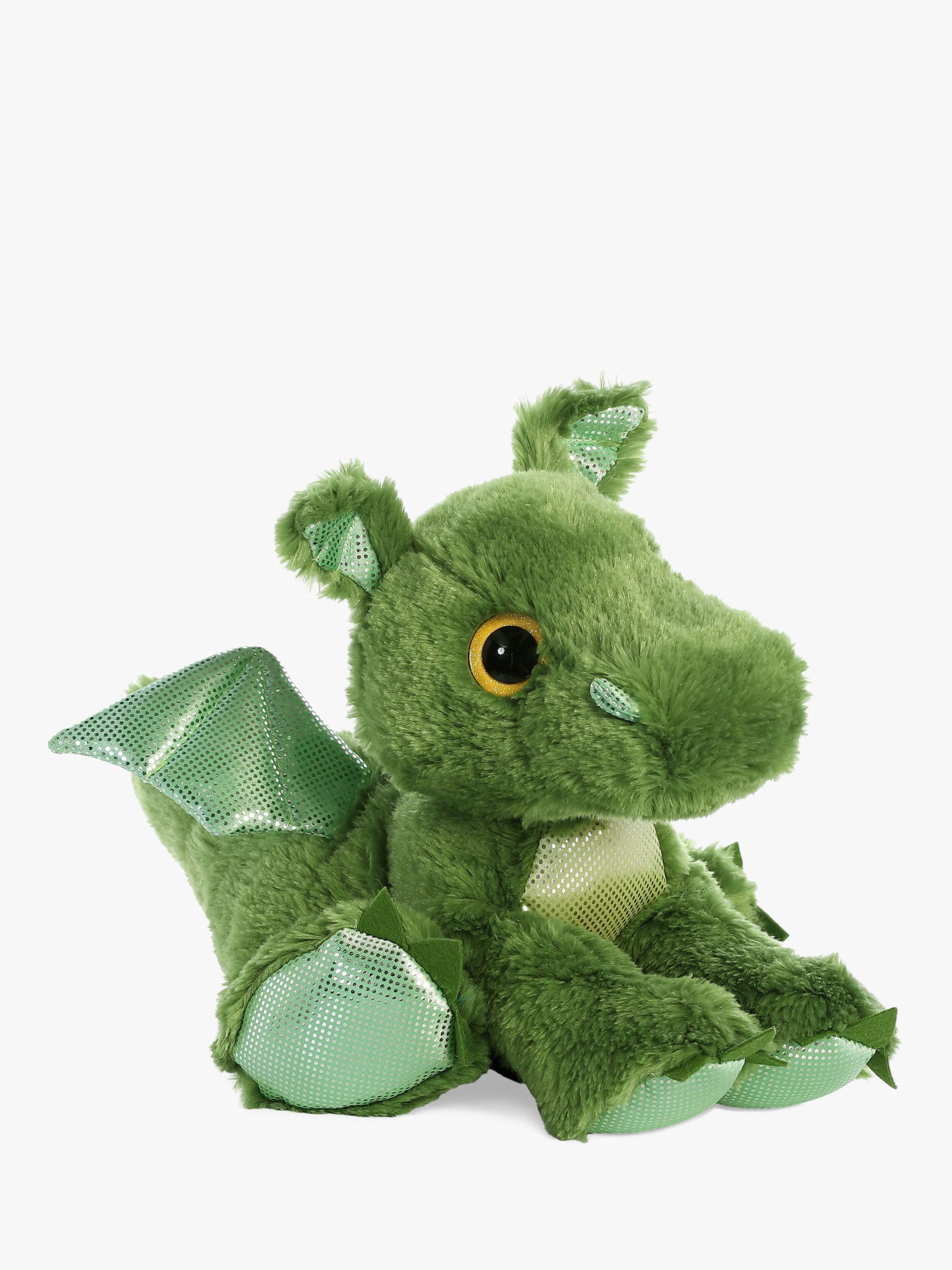 green dragon soft toy