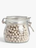 John Lewis & Partners Professional Ceramic Baking Beans & Clip-Top Glass Storage Jar