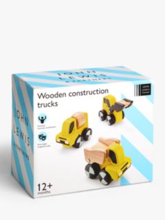 John Lewis Wooden Construction Trucks