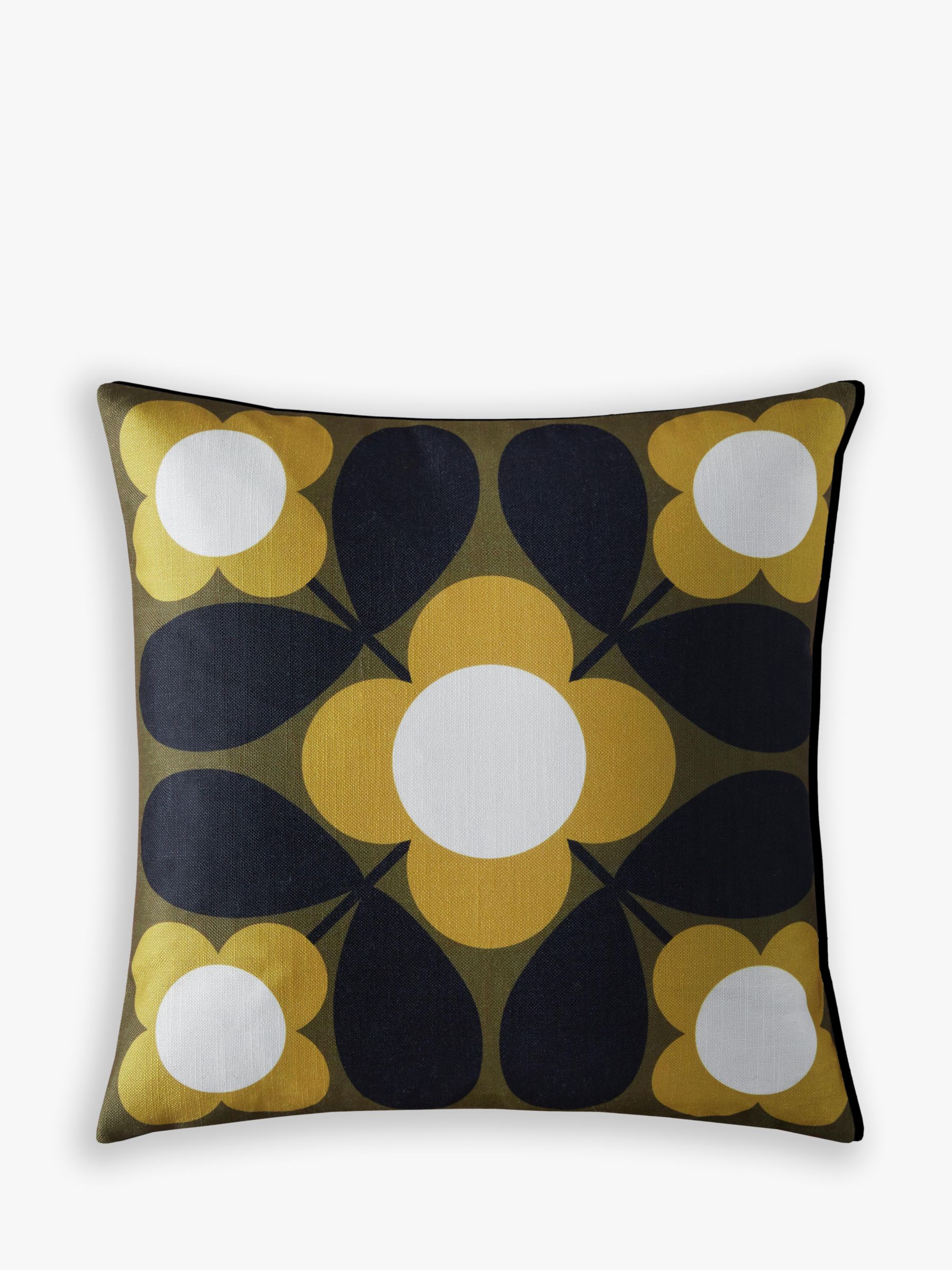 orla kiely green cushion