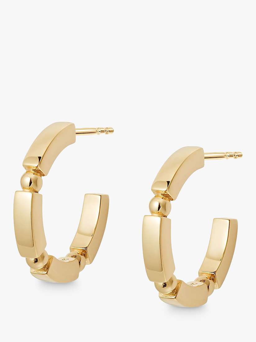 Buy Daisy London Stacked Bead and Bar Hoop Earrings Online at johnlewis.com