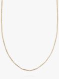 Daisy London Stacked Bead and Bar Chain Necklace