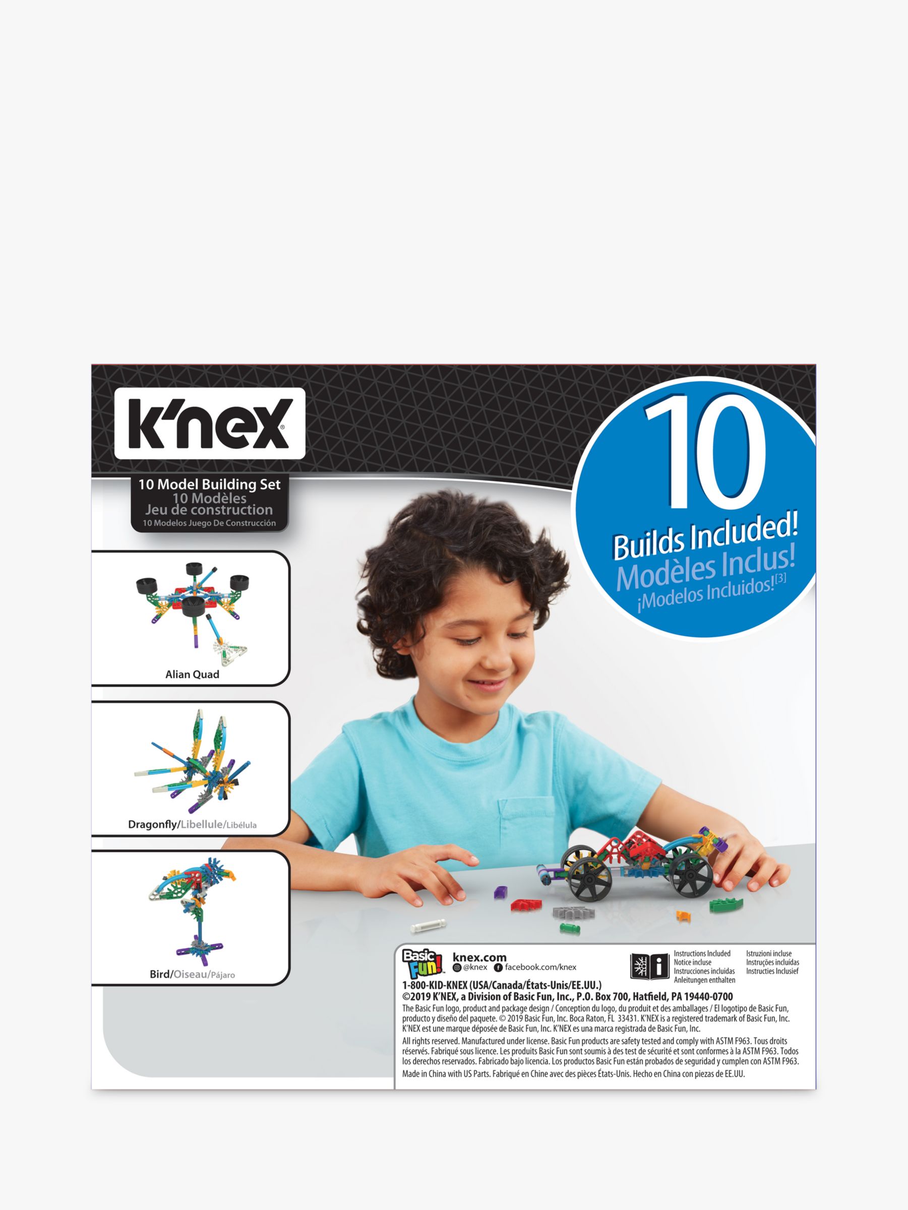 knex 10 model building set