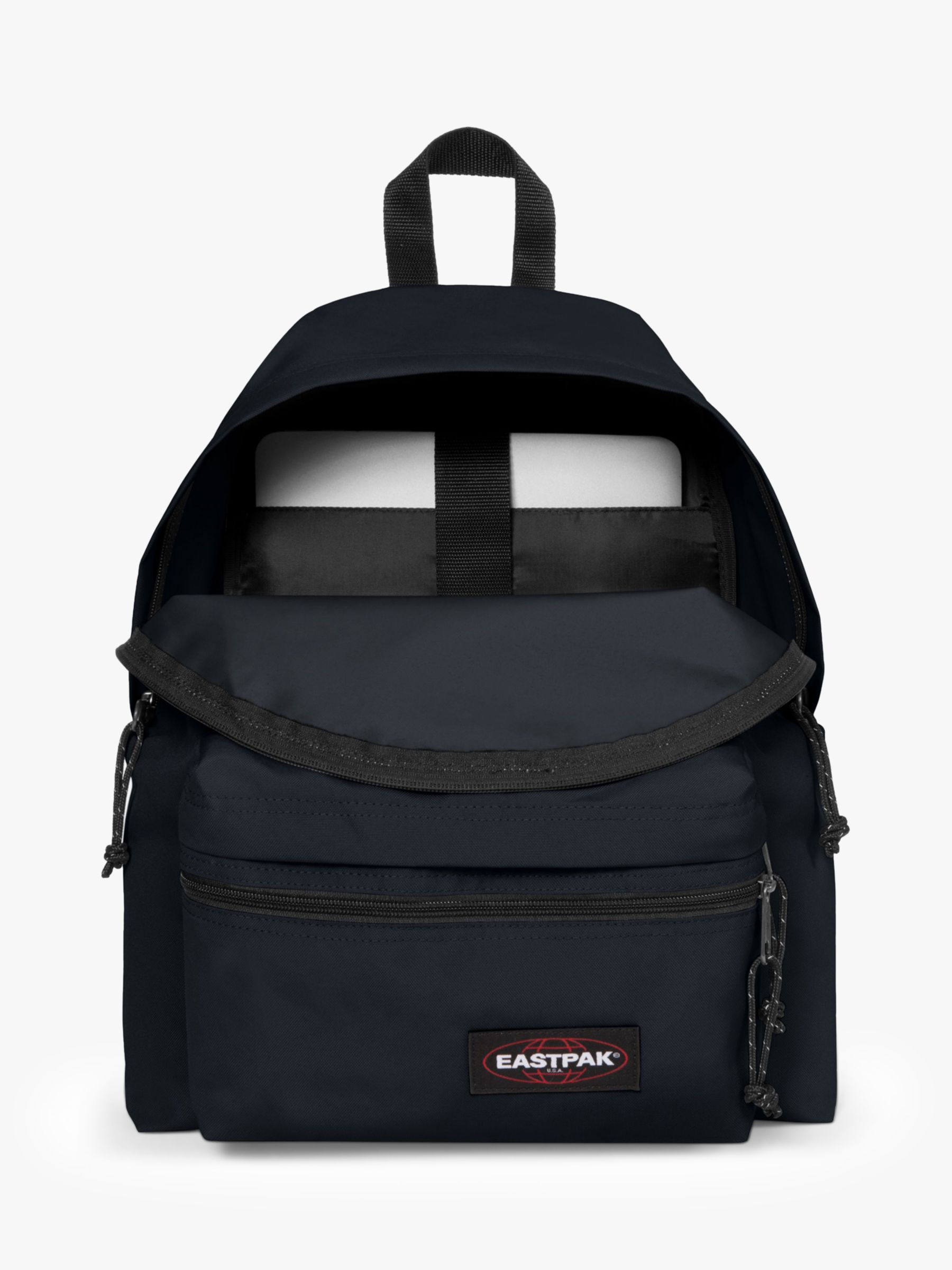 eastpak black webbed