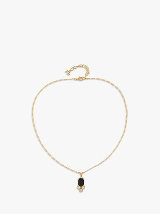 Susan Caplan Vintage Nina Ricci 22ct Gold Plated Swarovski Crystal Pendant Necklace, Gold