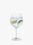 Dartington Crystal Limelight Cut Glass Gin Copa Glasses, Set of 2, 610ml, Clear