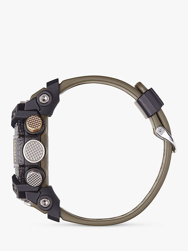 G-Shock Men's Master of G Mudmaster Bluetooth Day Resin Strap Watch, Green/Black Gg-b100-1a3er 