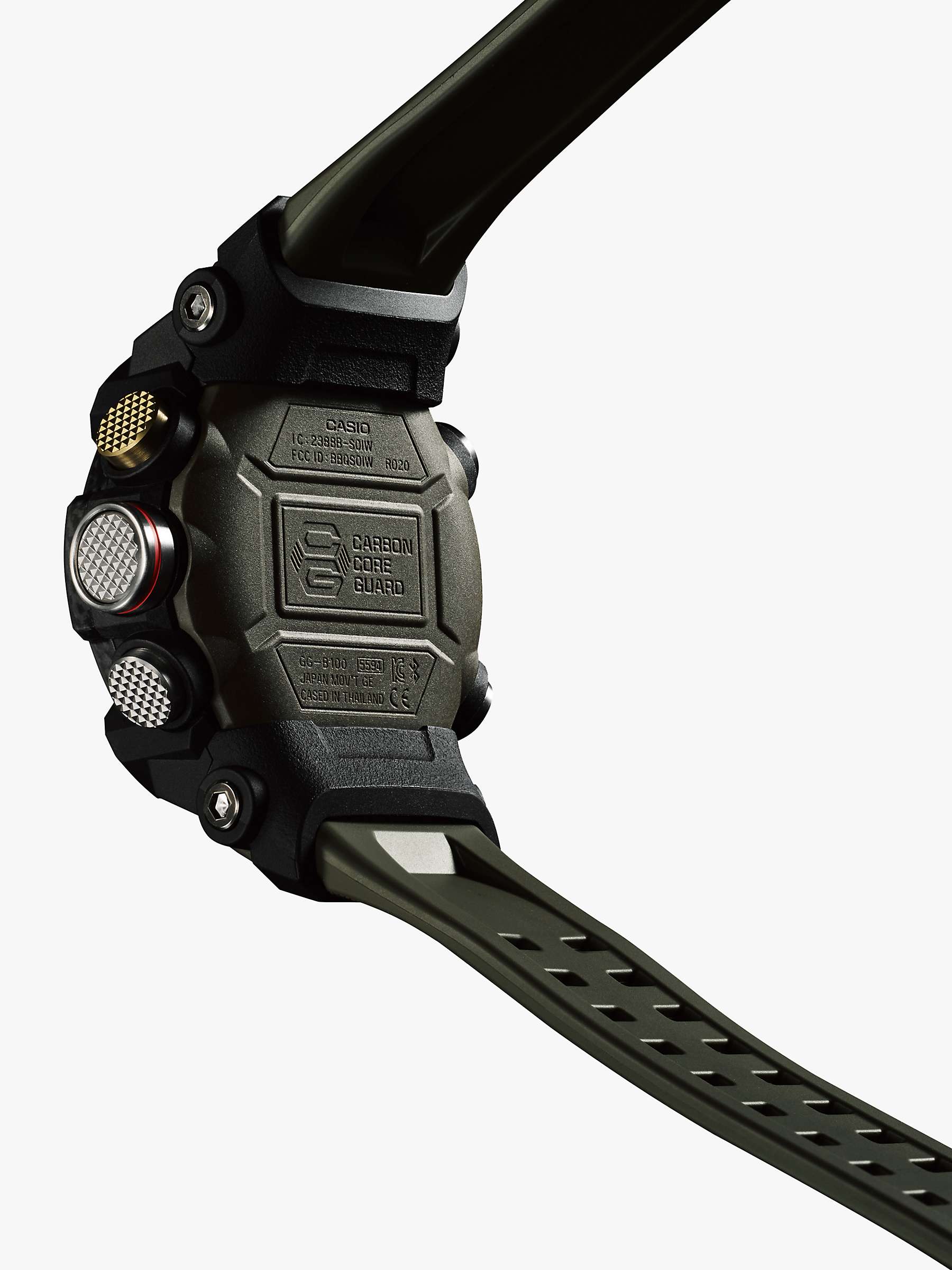 Buy G-Shock Men's Master of G Mudmaster Bluetooth Day Resin Strap Watch Online at johnlewis.com