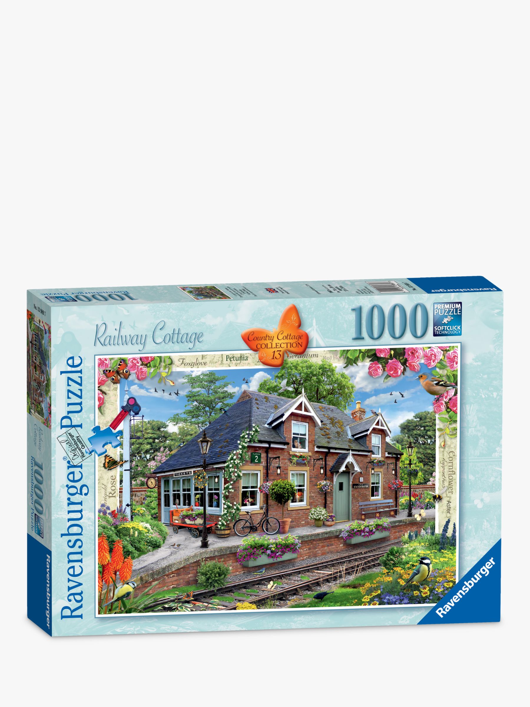 Ravensburger Railway Cottage Jigsaw Puzzle 1000 Pieces At John