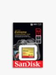 SanDisk Extreme CompactFlash Memory Card, up to 120MB/s Read Speed, 64GB