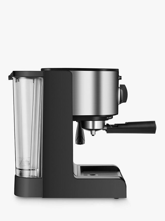 John Lewis Pump Espresso Coffee Machine, Stainless Steel