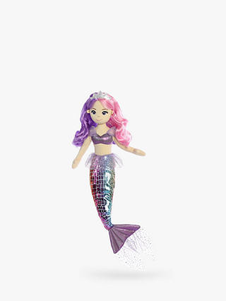 Aurora Sea Sparkles Sea Iris Mermaid Soft Toy
