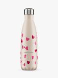 Chilly's Emma Bridgewater Pink Hearts Insulated Leak-Proof Drinks Bottle, 500ml, Pink
