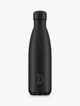 Chilly's Vacuum Insulated Leak-Proof Drinks Bottle, 500ml, All Black
