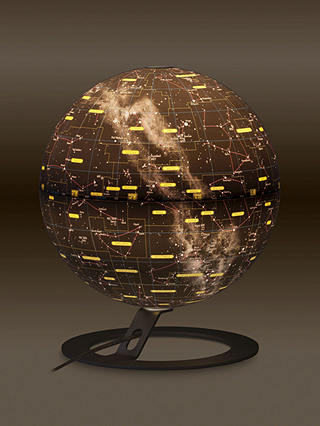 National Geographic Heavens Night Sky Illuminated Globe, Black, 30cm