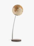 Nova Rico Vertigo Illuminated Freestanding Globe with Wood Base, Brown, 37cm