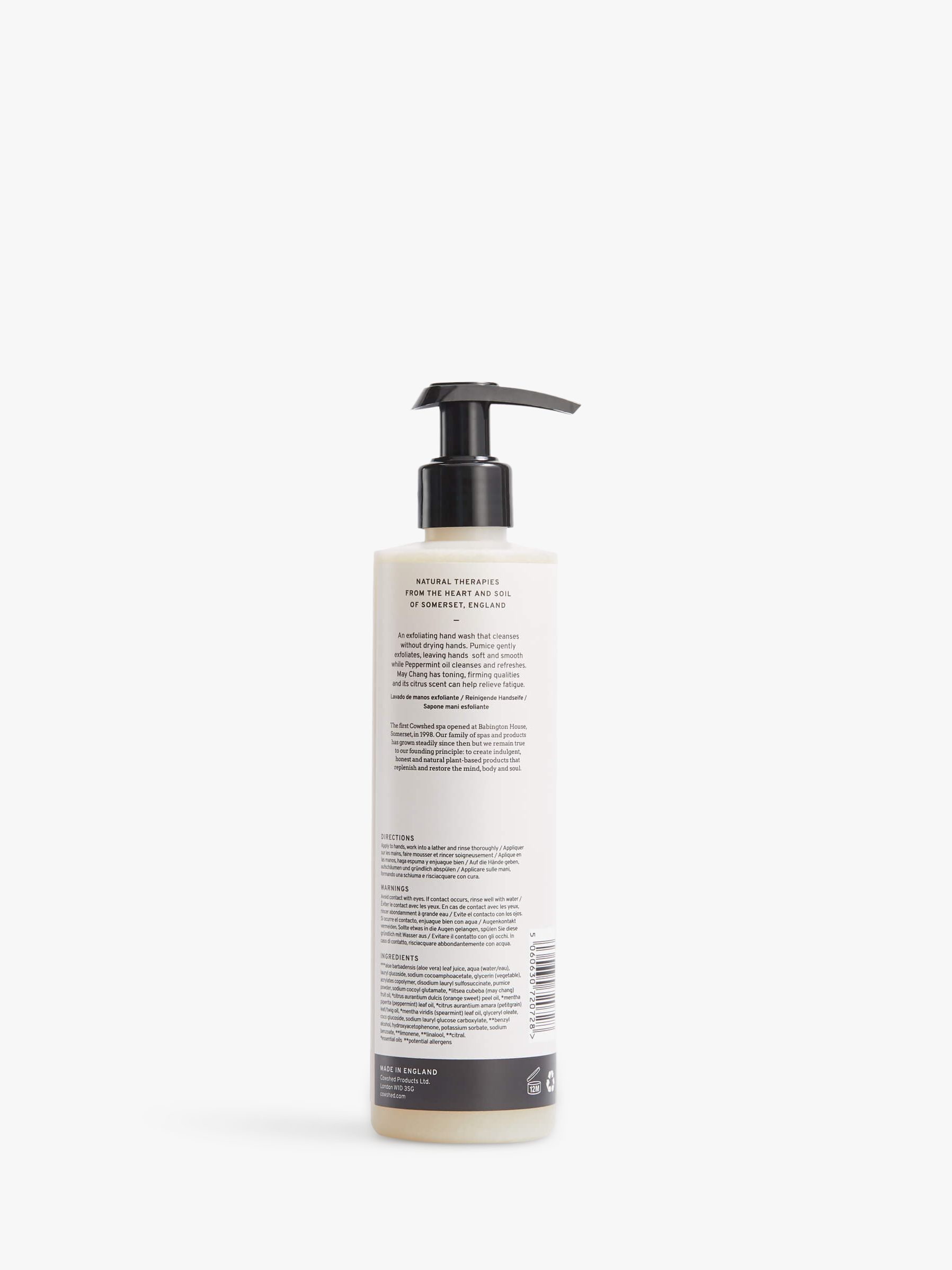 Cowshed Restore Exfoliating Hand Wash, 300ml 2