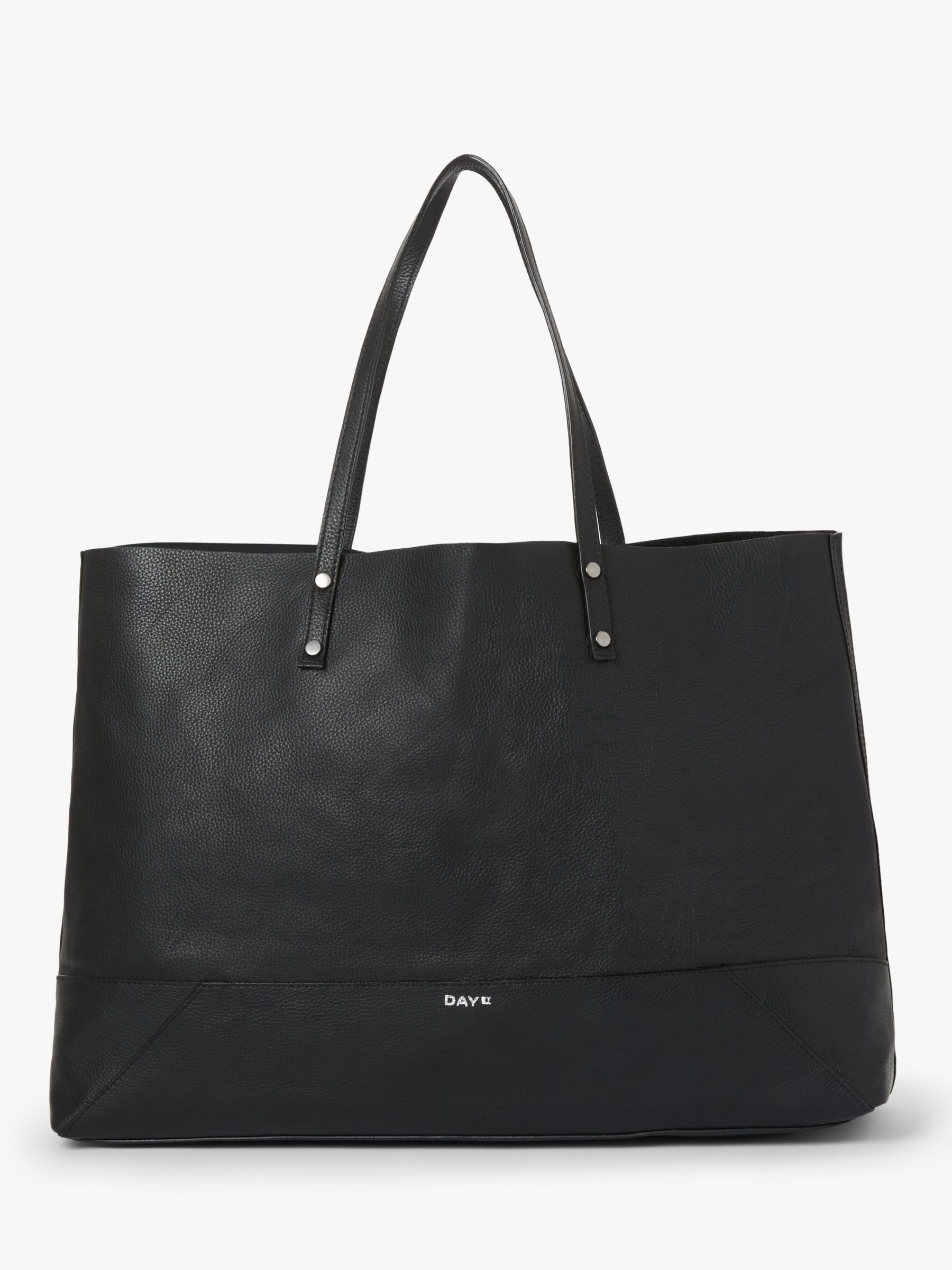 DAY et Shine Leather Shopper Bag, Black at John Lewis & Partners