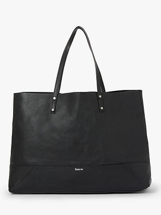 DAY et Shine Leather Shopper Bag, Black
