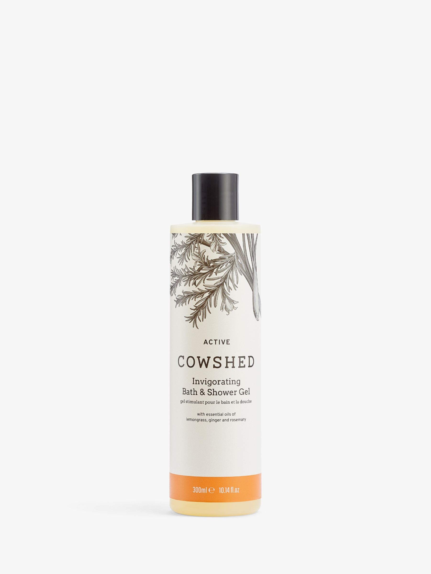Cowshed Active Invigorating Bath & Shower Gel, 300ml 1