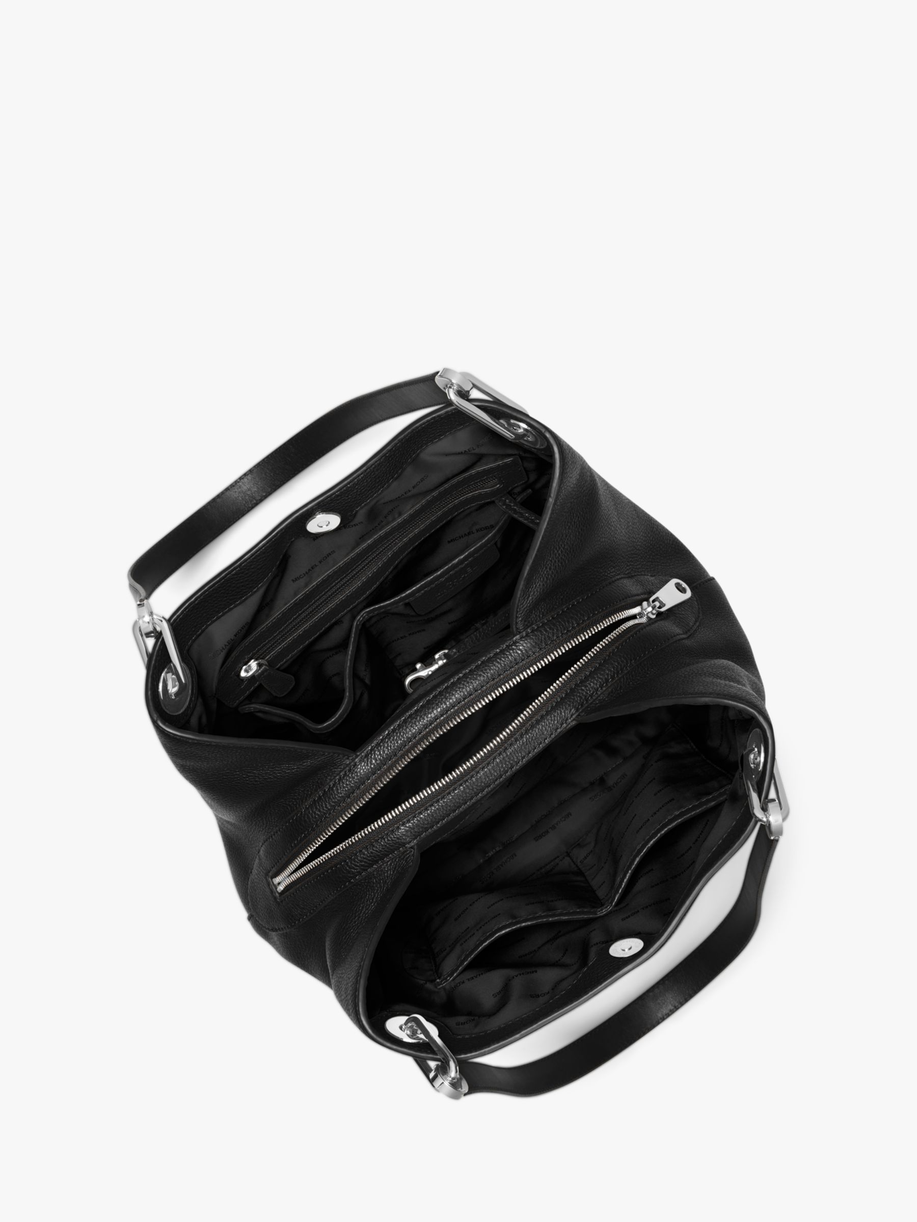 black mk shoulder bag