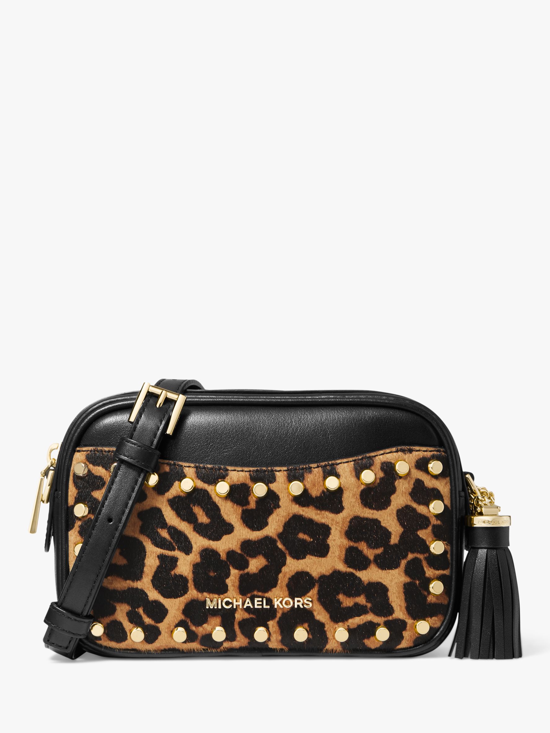 mk leopard bag