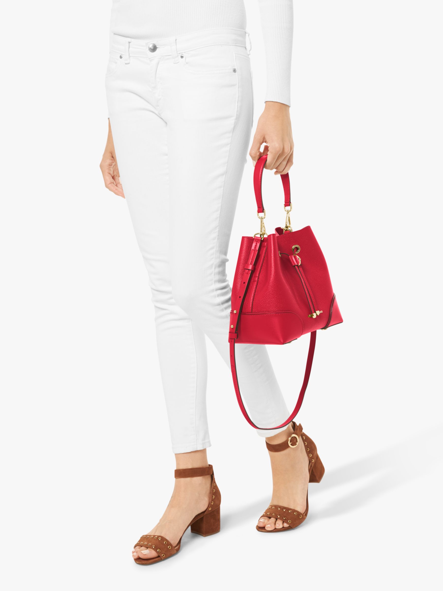 michael kors mercer red