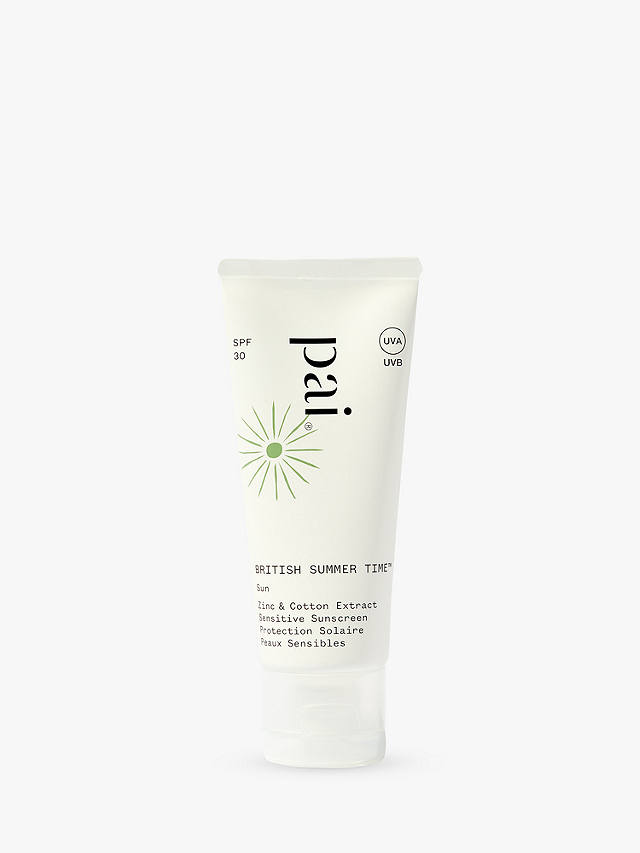 Pai British Summer Time, Zinc & Cotton Extract SPF 30 Sensitive Sunscreen, 40ml 1