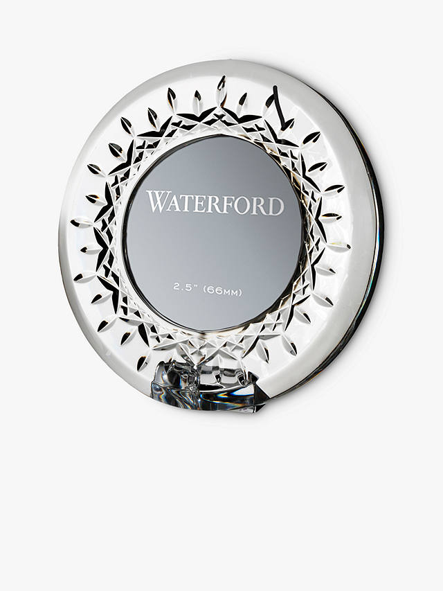 Waterford Crystal Lismore Cut Glass Mini Round Photo Frame