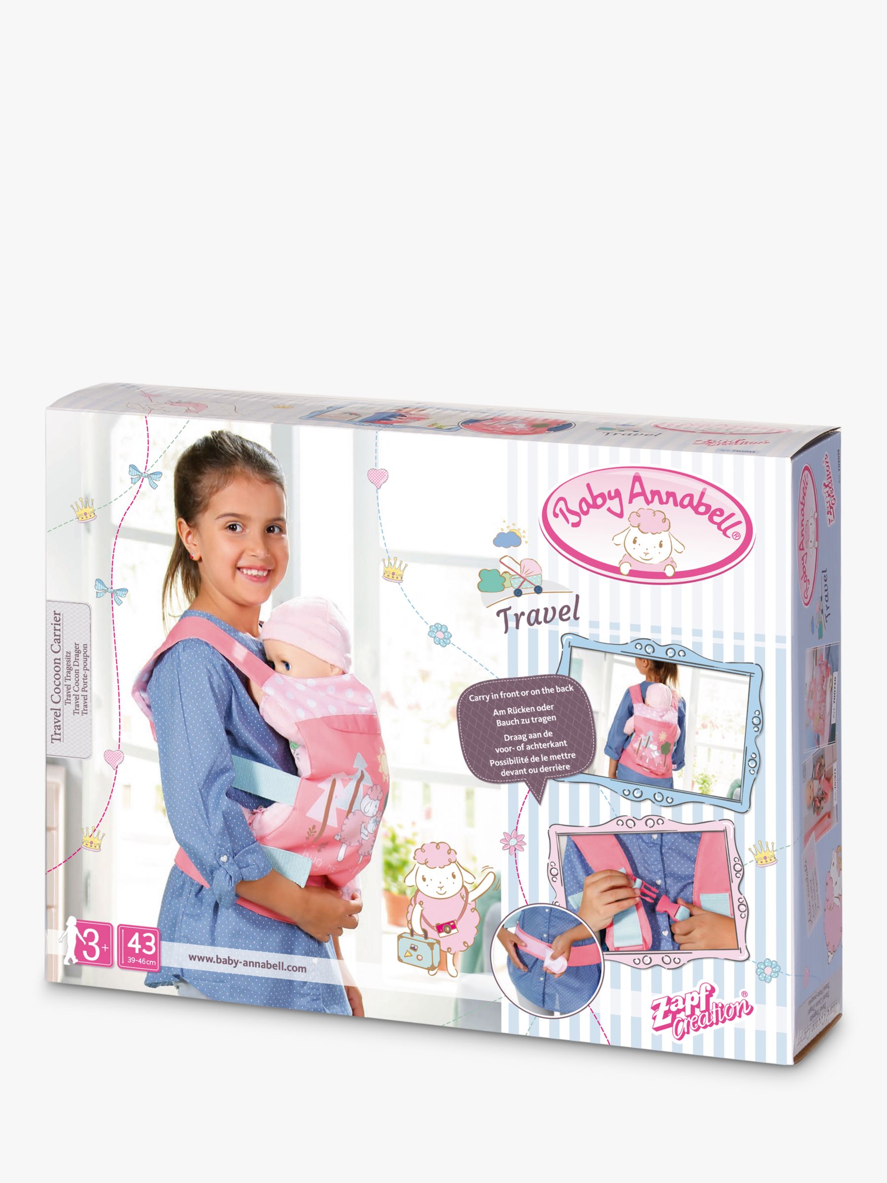 baby annabell carry sling