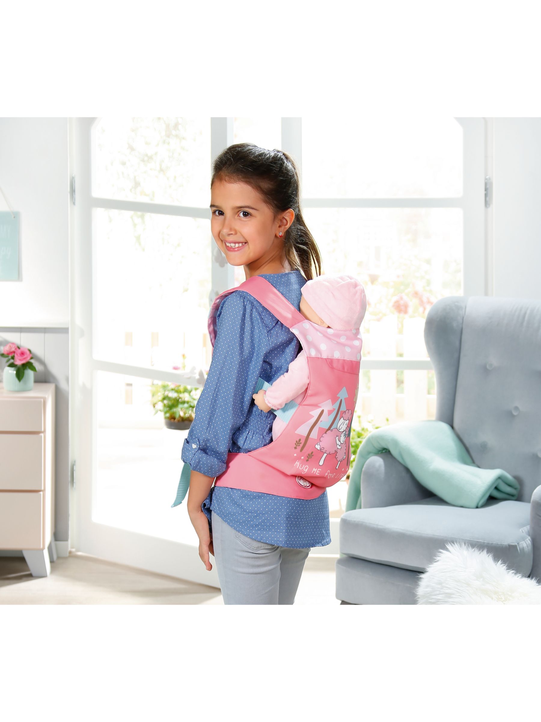 baby annabell baby carrier
