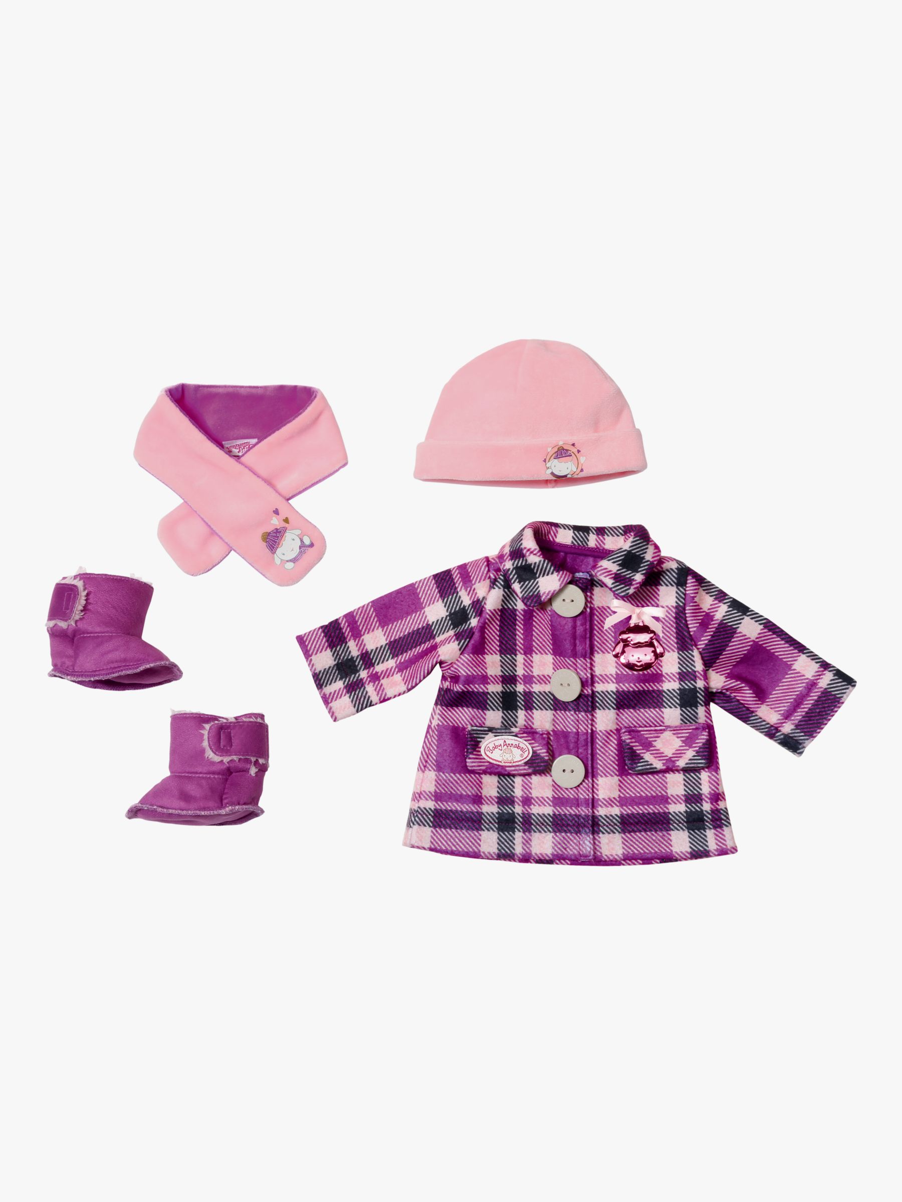 Zapf Baby Annabell Deluxe Coat Set at 