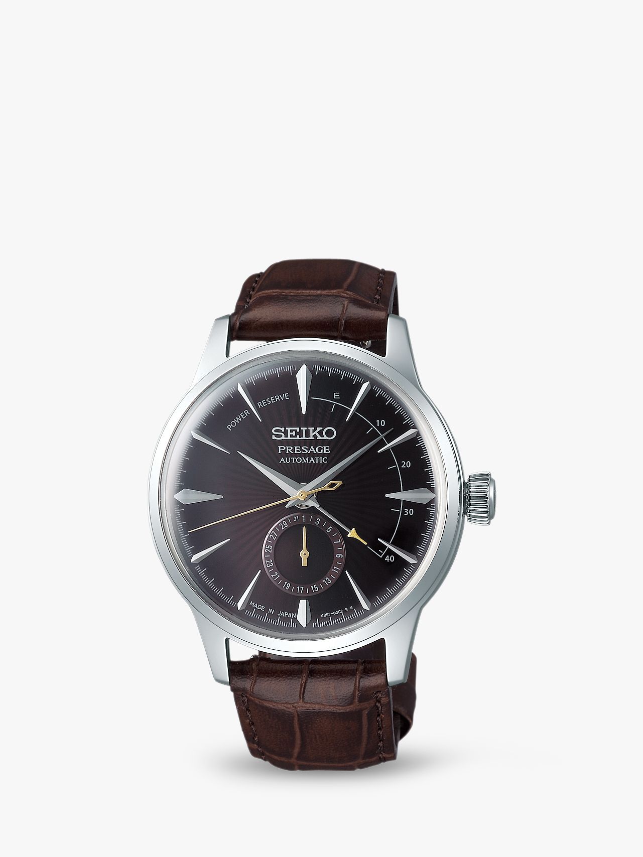 Men's Watches - Seiko, Leather | John Lewis & Partners
