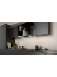 Neff D94XAF8N0B Integrated Canopy Box Cooker Hood, 90cm, Grey/Stainless Steel