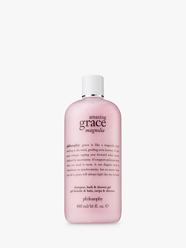 Philosophy Amazing Grace Magnolia Shampoo, Bath & Shower Gel, 480ml 1