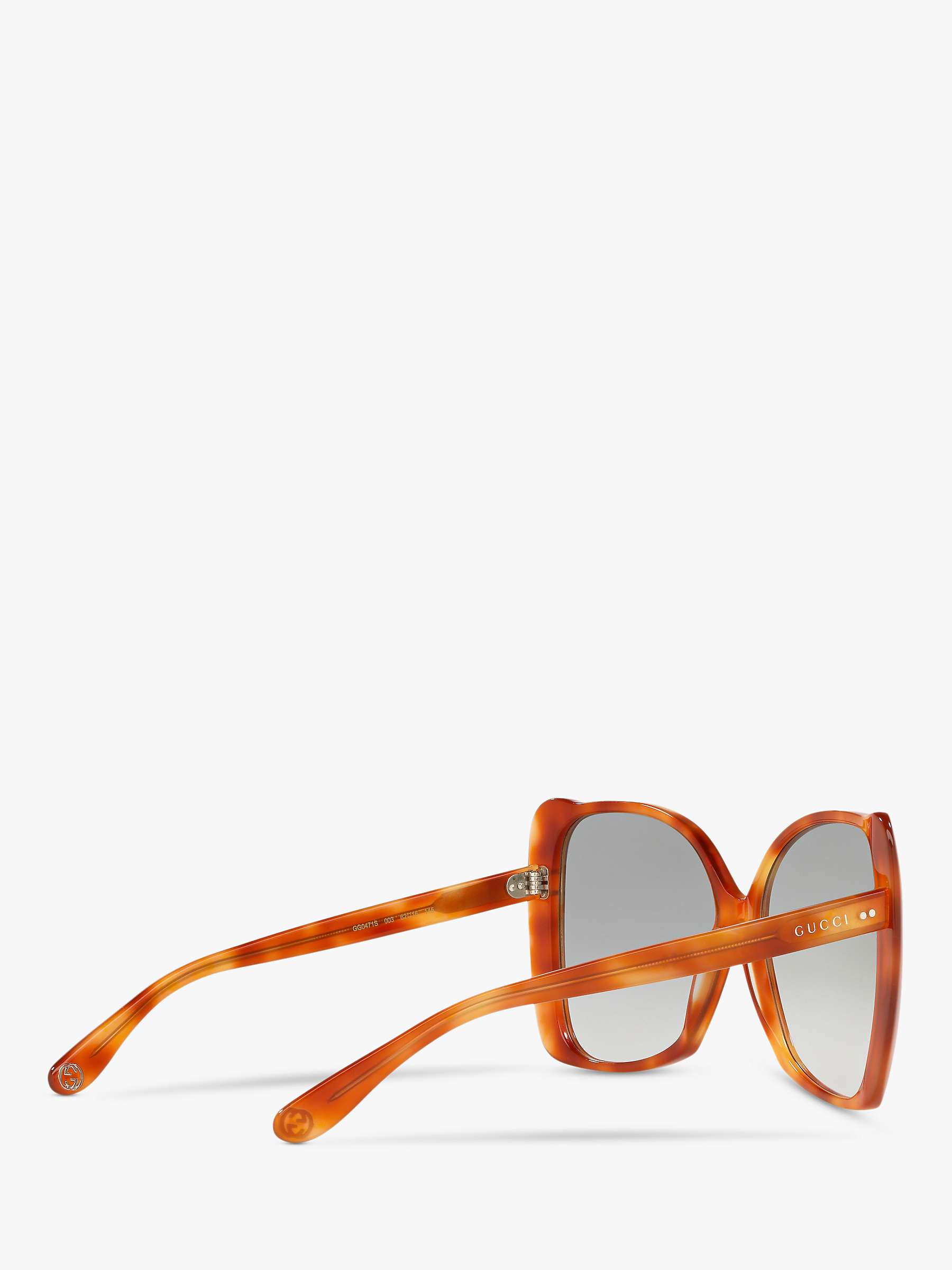 Buy Gucci GG0471S Women's Butterfly Sunglasses Online at johnlewis.com