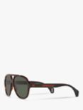 Gucci GG0463S Men's Aviator Sunglasses