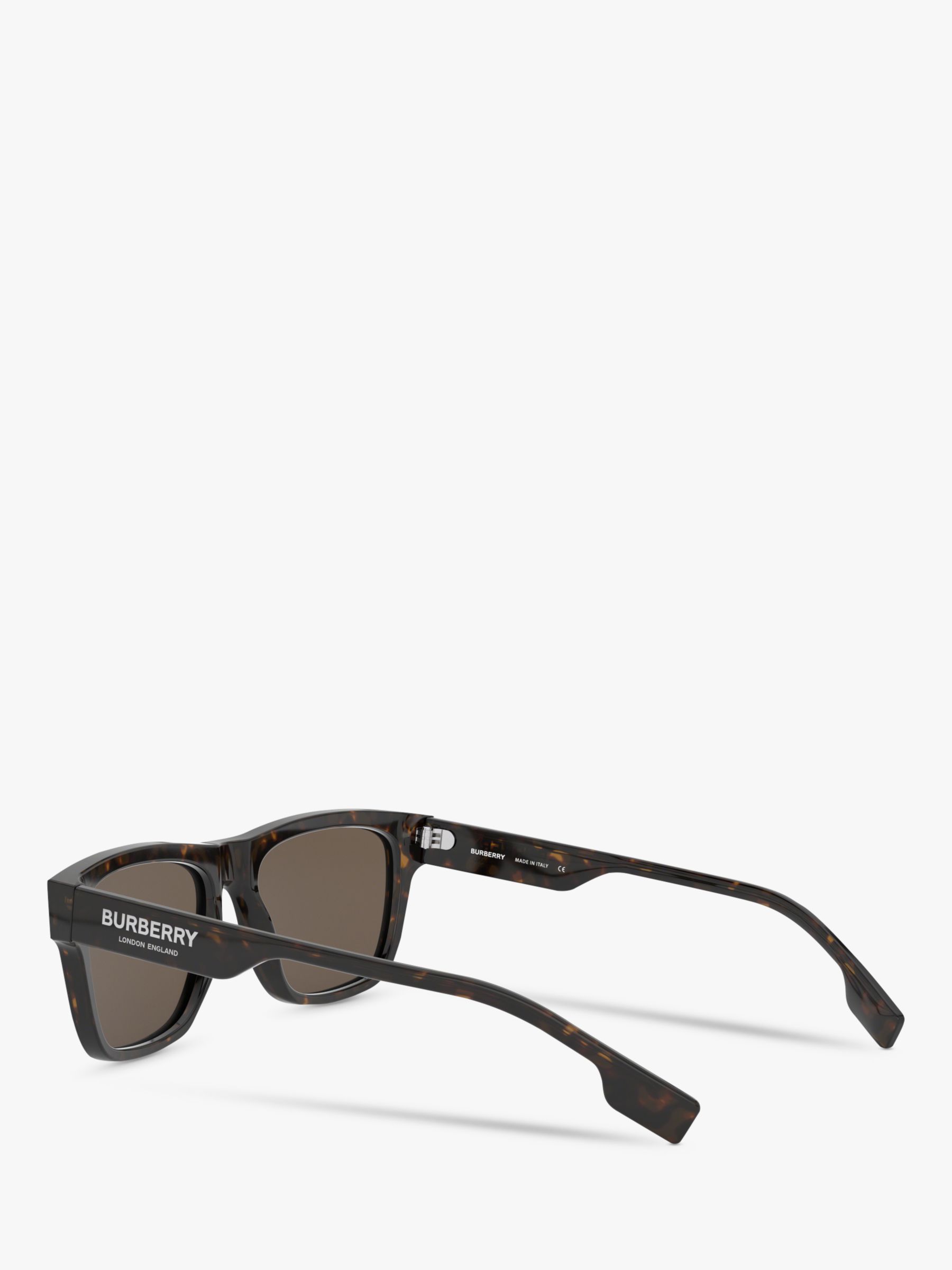 Burberry BE4293 Men's Square Sunglasses, Tortoise/Brown