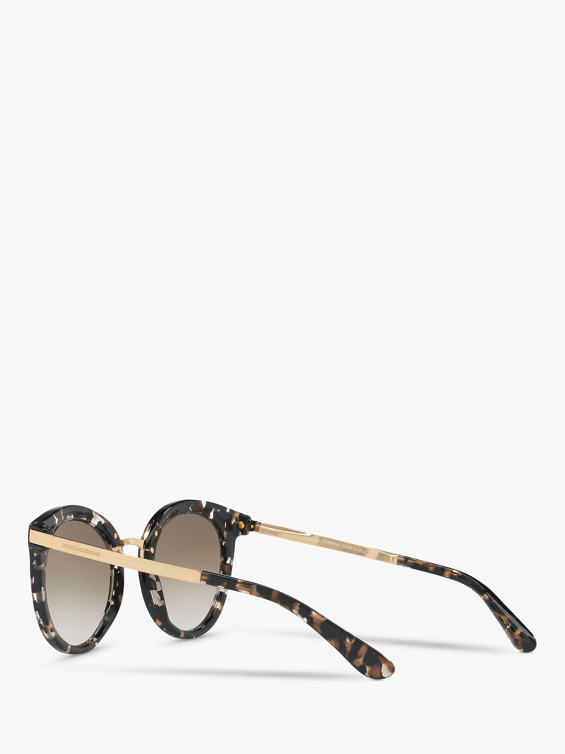 Buy Dolce & Gabbana DG4268 Women's Round Sunglasses Online at johnlewis.com