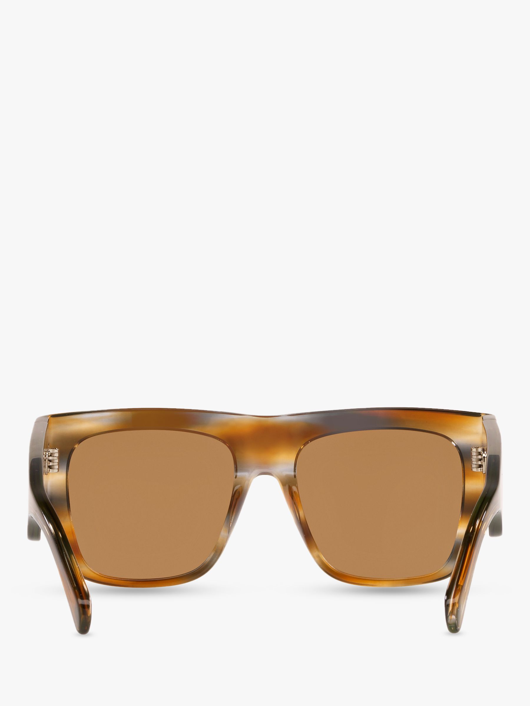 Celine CL4056IN Women's Rectangular Sunglasses, Tortoise/Brown