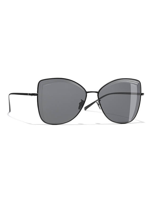 CHANEL Butterfly Sunglasses CH4253 Black/Grey