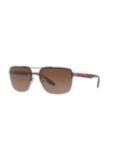 Prada Linea Rossa PS 60US Men's Polarised Square Sunglasses
