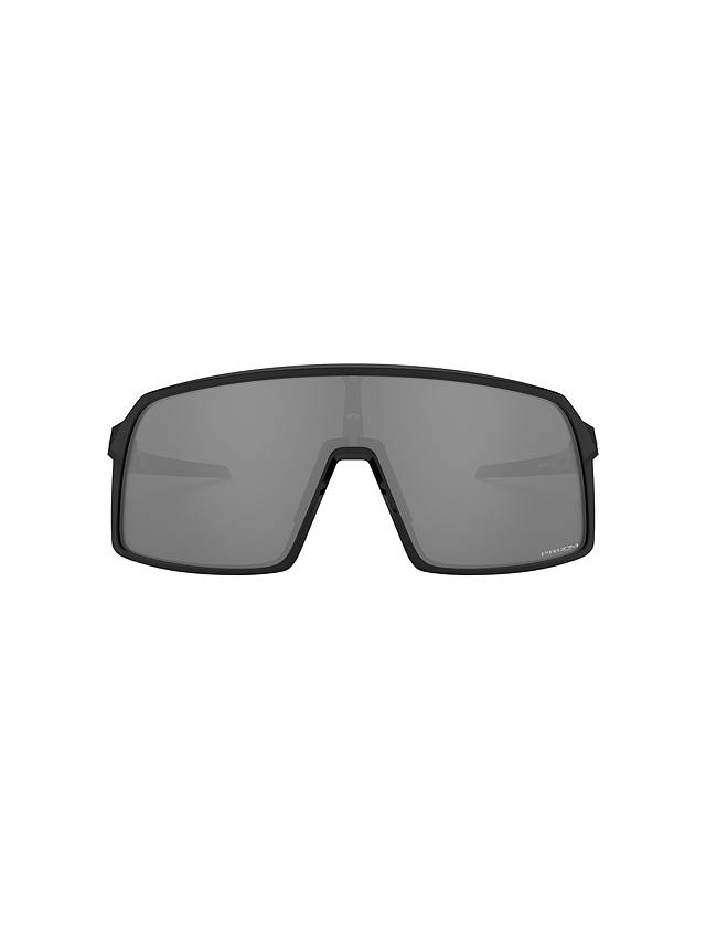 Oakley OO9406 Men's Sutro Prizm Rectangular Sunglasses, Black/Grey at ...