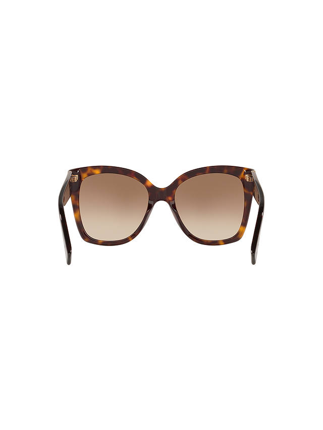 Gucci GG0459S Women's Square Sunglasses, Tortoise Brown at John Lewis ...