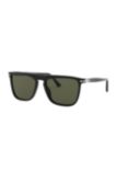 Persol PO3225S Unisex Polarised Rectangular Sunglasses