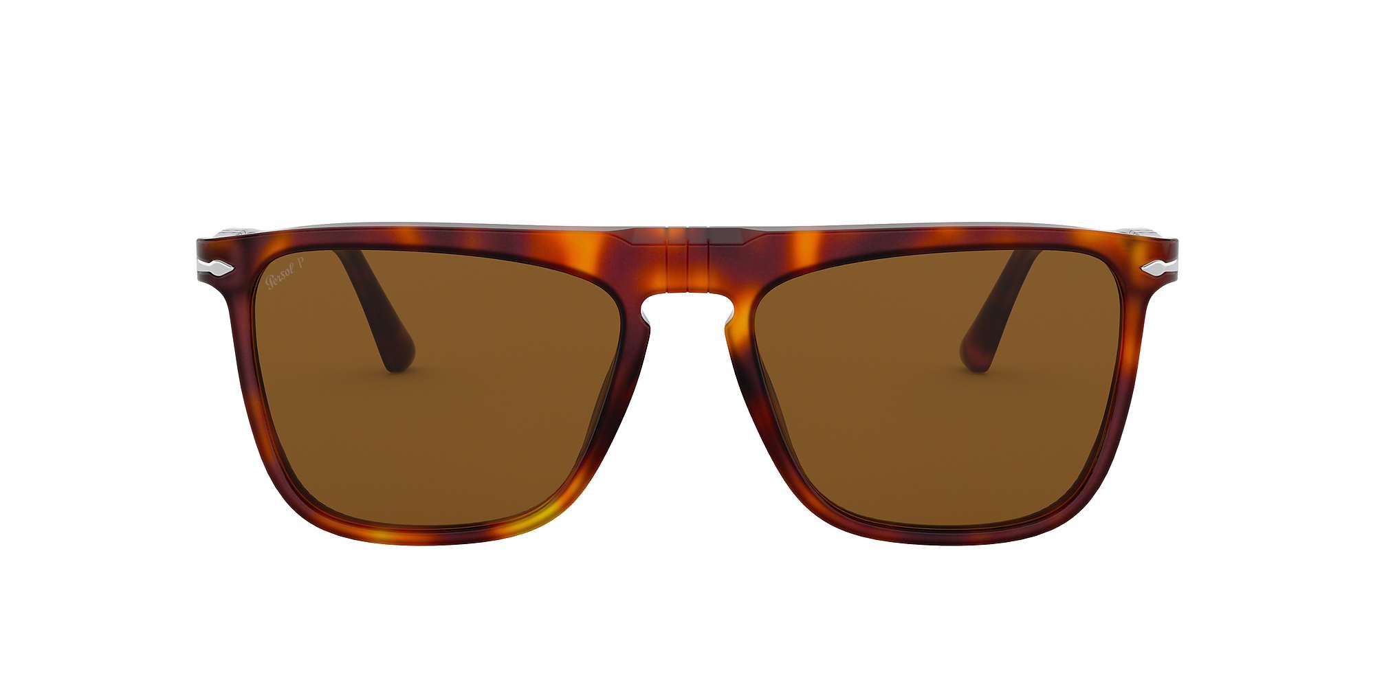 Buy Persol PO3225S Unisex Polarised Rectangular Sunglasses Online at johnlewis.com