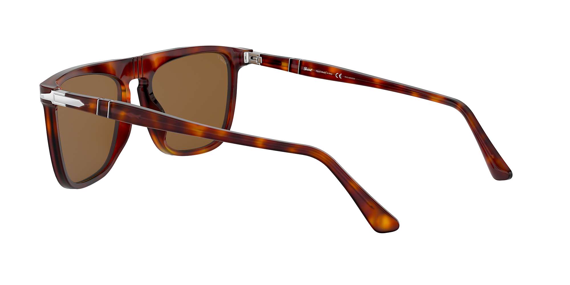 Buy Persol PO3225S Unisex Polarised Rectangular Sunglasses Online at johnlewis.com