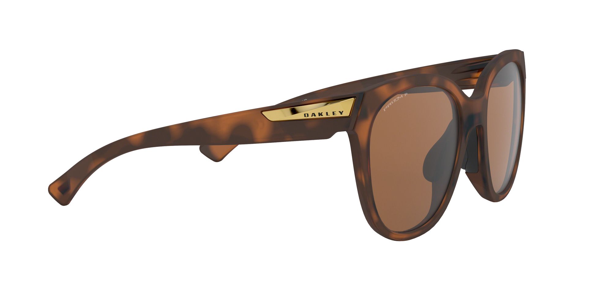 Oakley OO9433 Women's Low Key Prizm Polarised Sunglasses, Tortoise ...