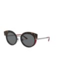 Giorgio Armani AR6091 Women's Round Sunglasses